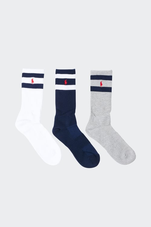 Lot De 3 Paires De Chaussettes Multicolore Polo Ralph Lauren buy