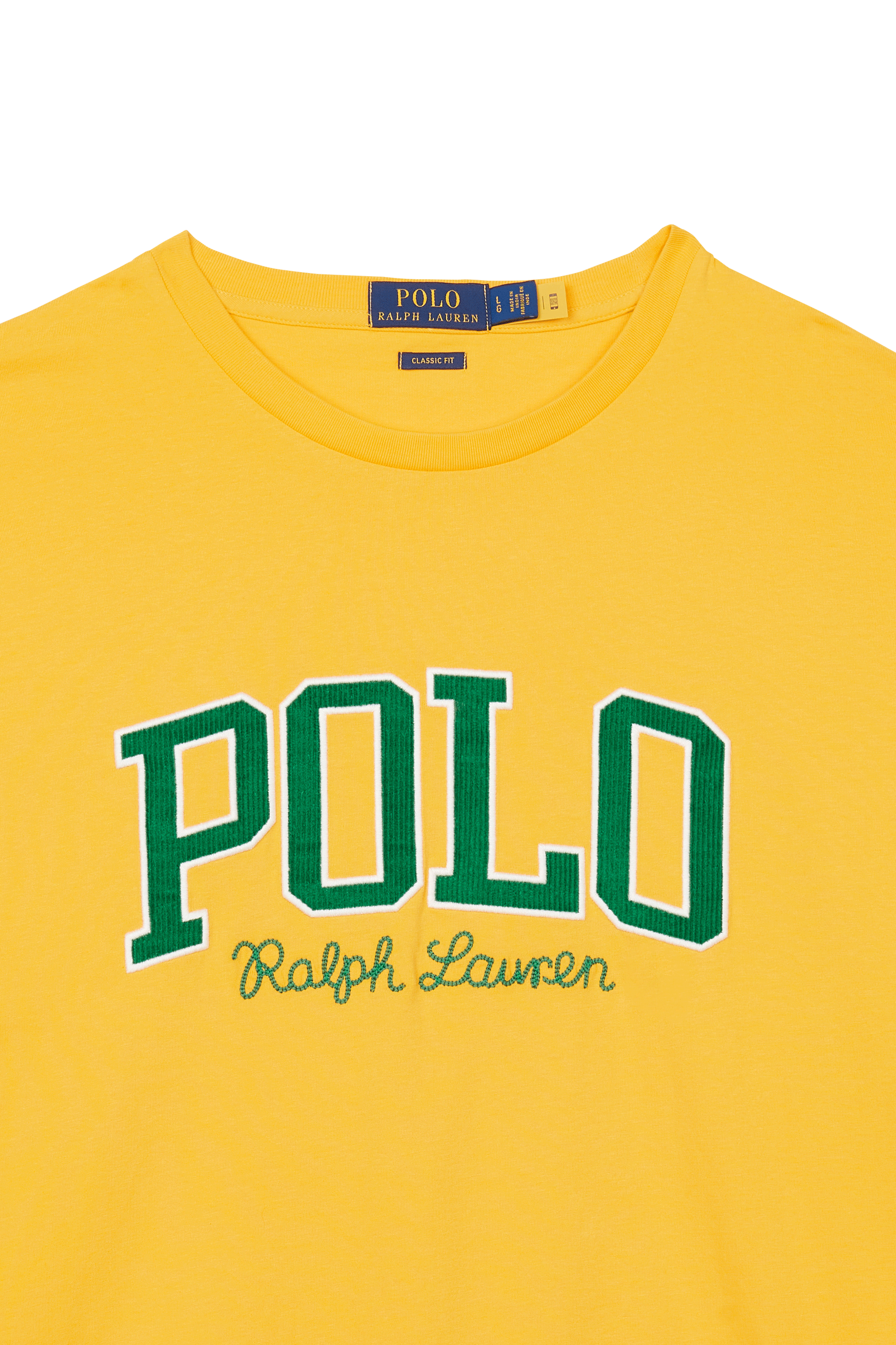 Homme T-shirts T-shirts Polo Ralph Lauren T-shirt Coton Polo Ralph Lauren pour homme en coloris Jaune 