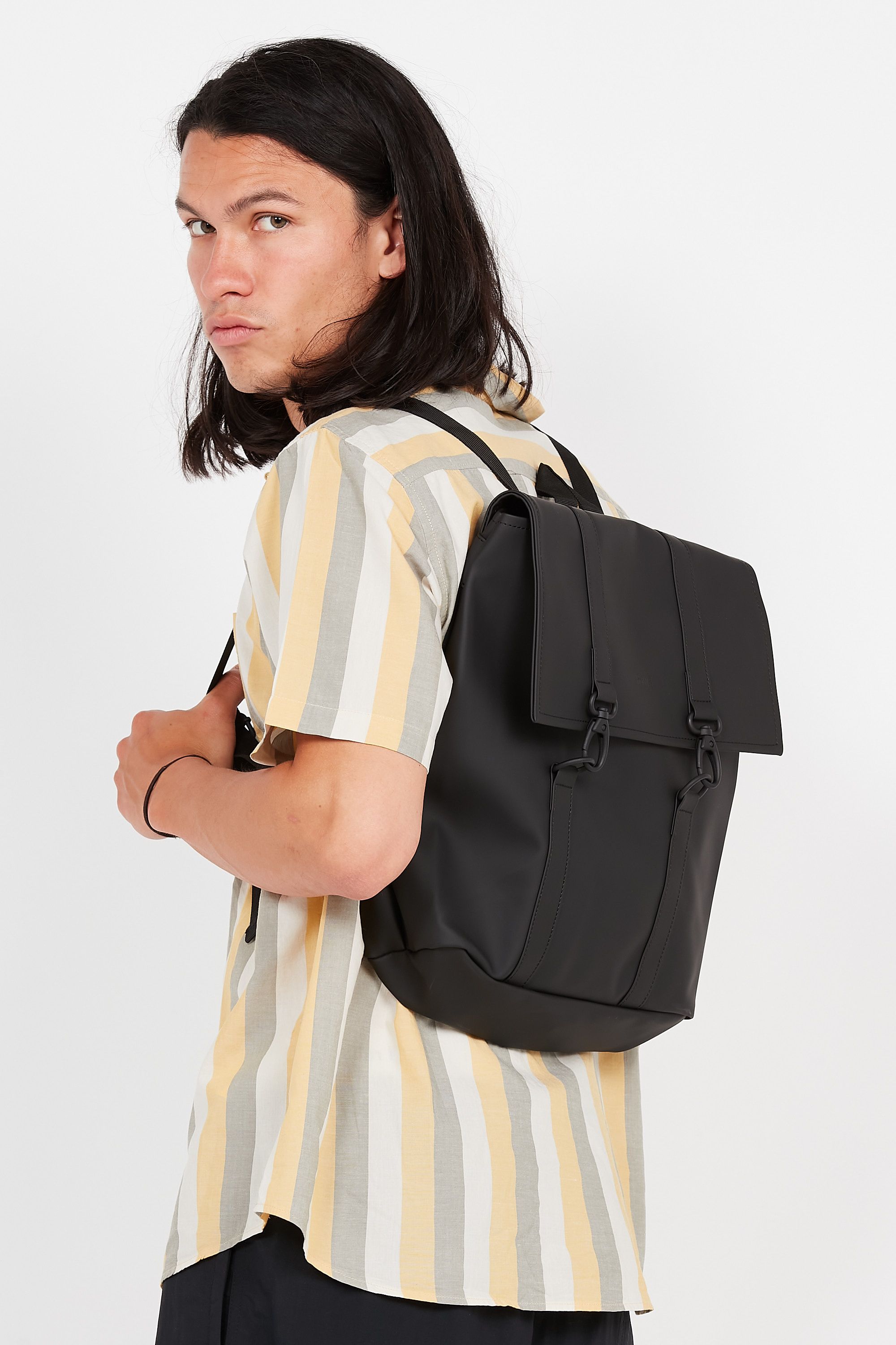 Sac Dos Noir Rains Homme SlocogShops