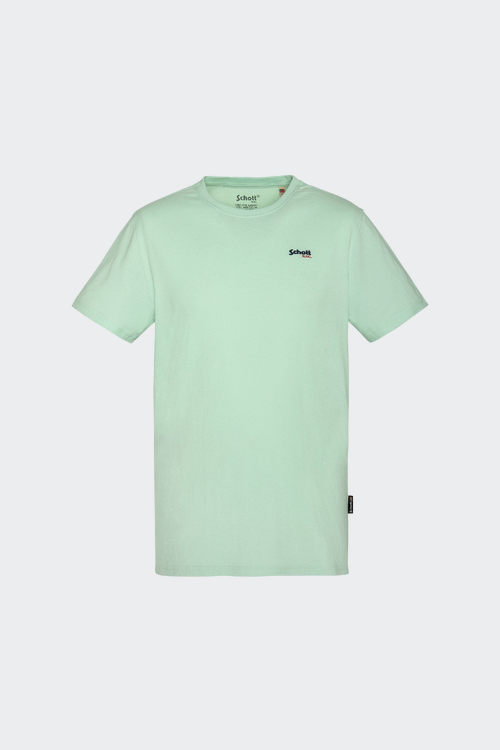 SCHOTT T-shirt Vert