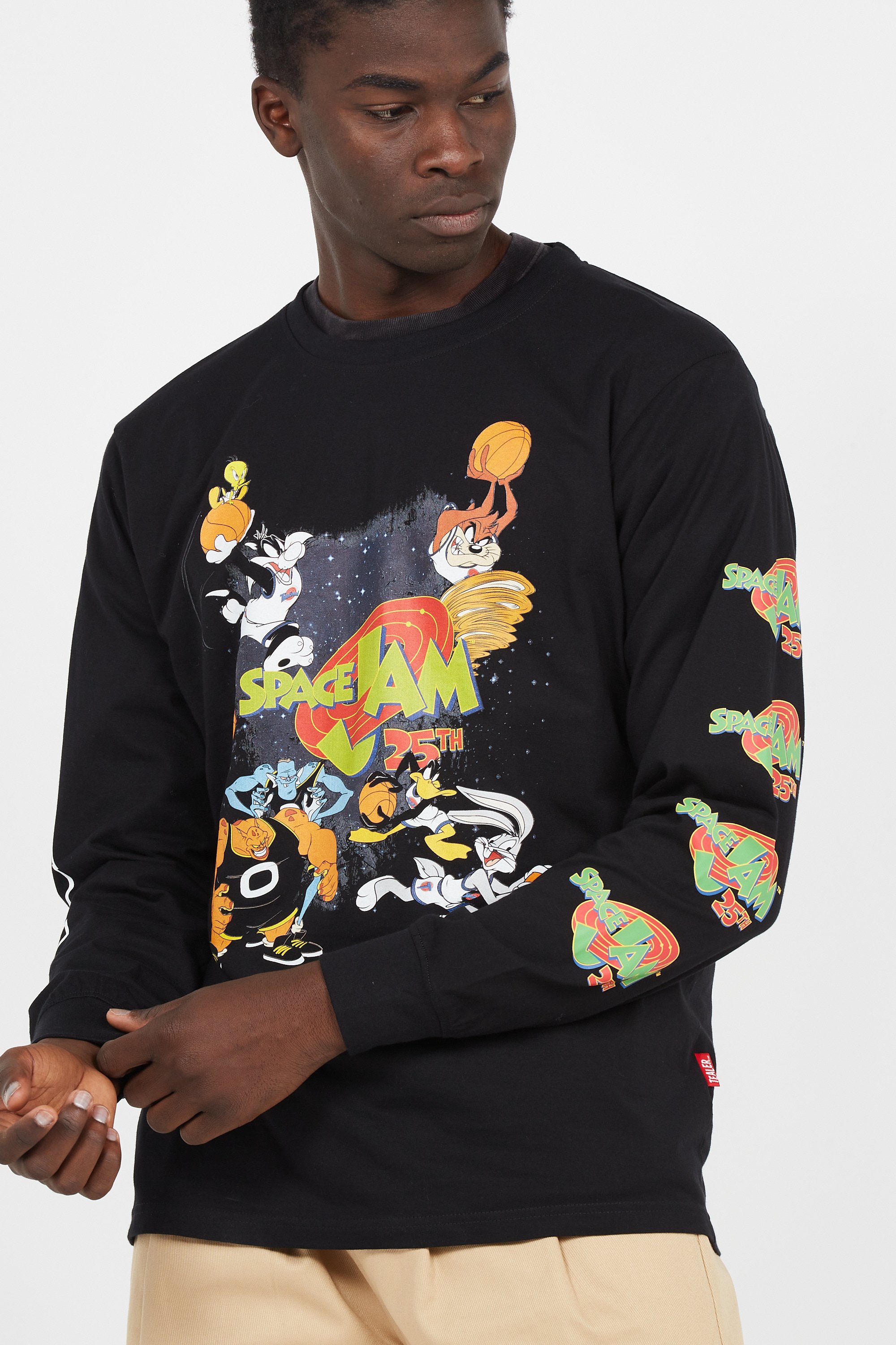 Tee shirt Space Jam X Tealer Noir Tealer Homme Citadium