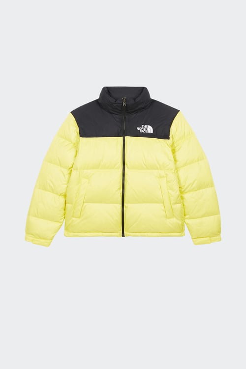Doudoune north face jaune et noir outlet