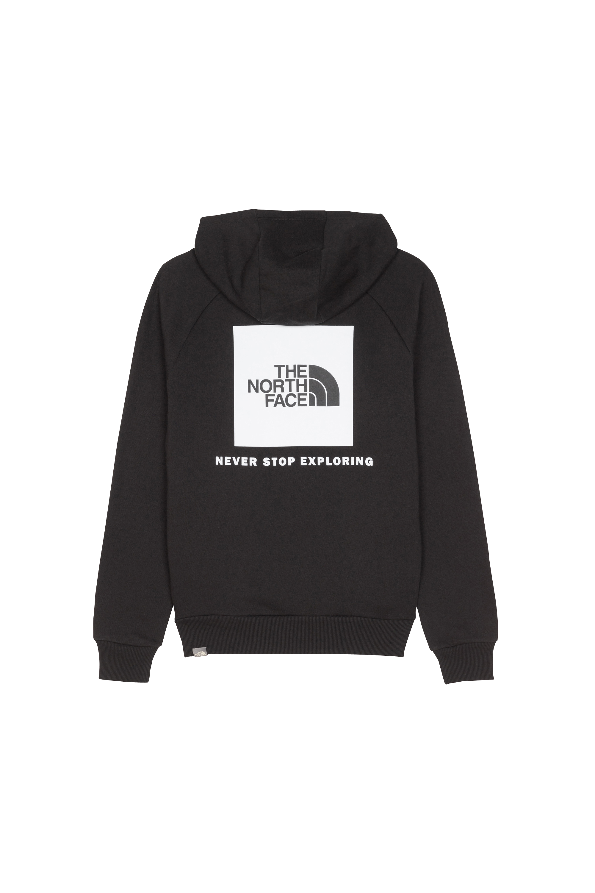 the north face hoodie black and white