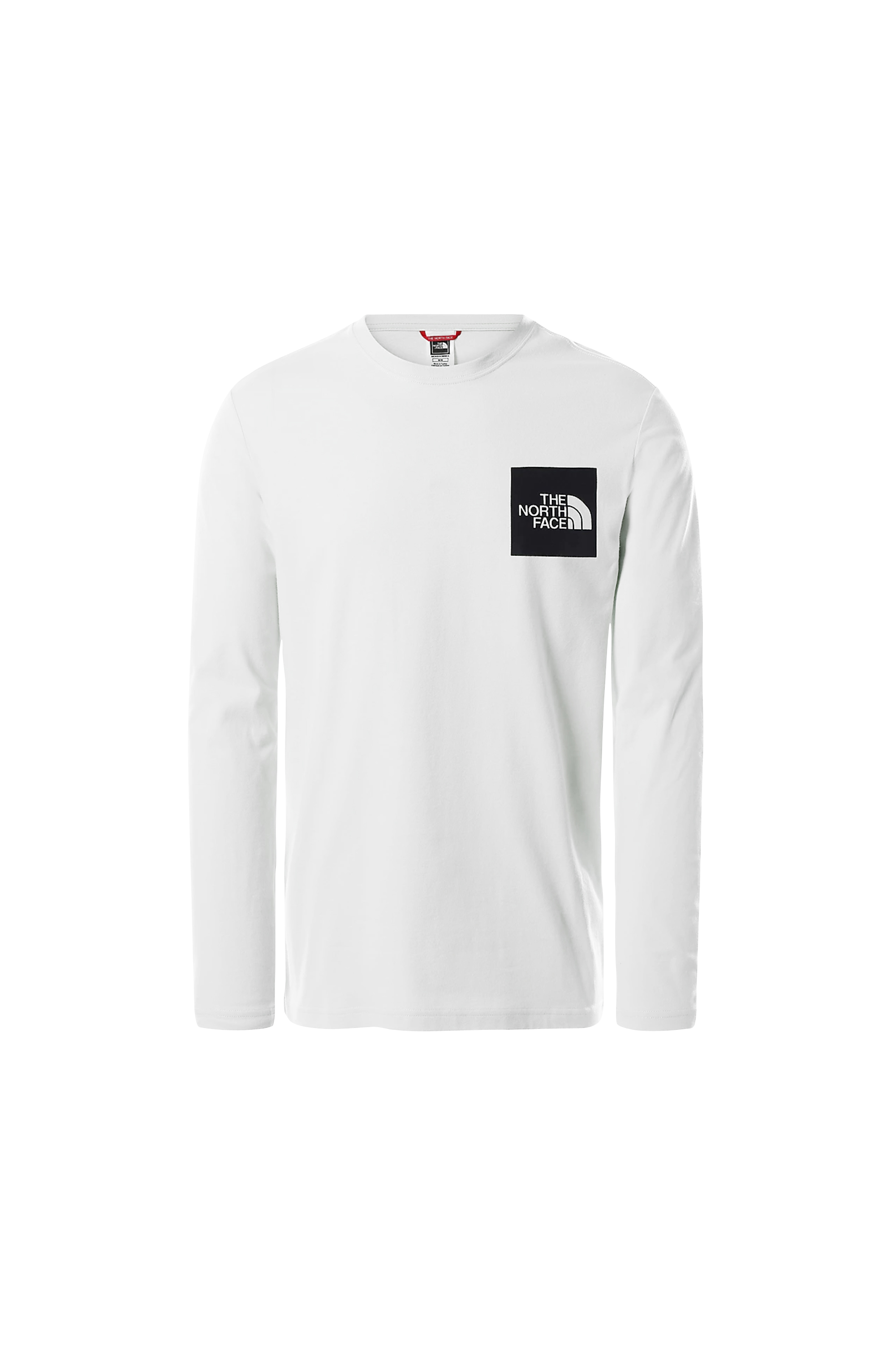 The North Face - Tee-shirt col rond manches longues avec logo - Taille S