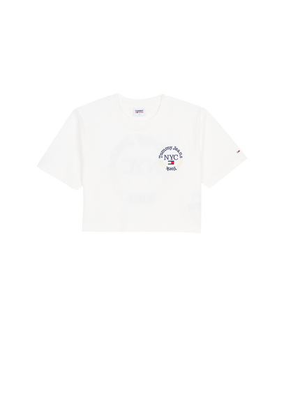 TOMMY JEANS T-SHIRT Beige