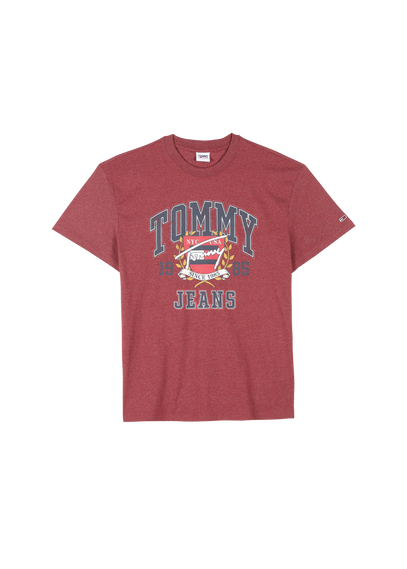 TOMMY JEANS Tee-shirt Rouge