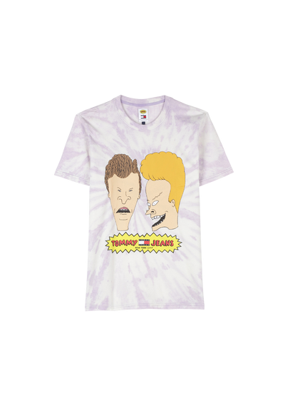 TOMMY HILFIGER T-shirt Tommy Jeans x Beavis and Butt-Head Violet