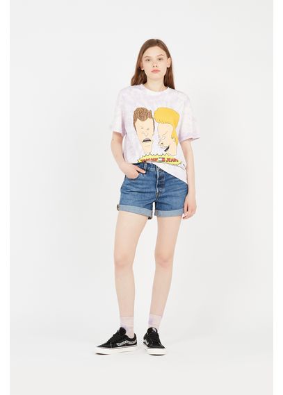 TOMMY HILFIGER T-shirt Tommy Jeans x Beavis and Butt-Head Violet