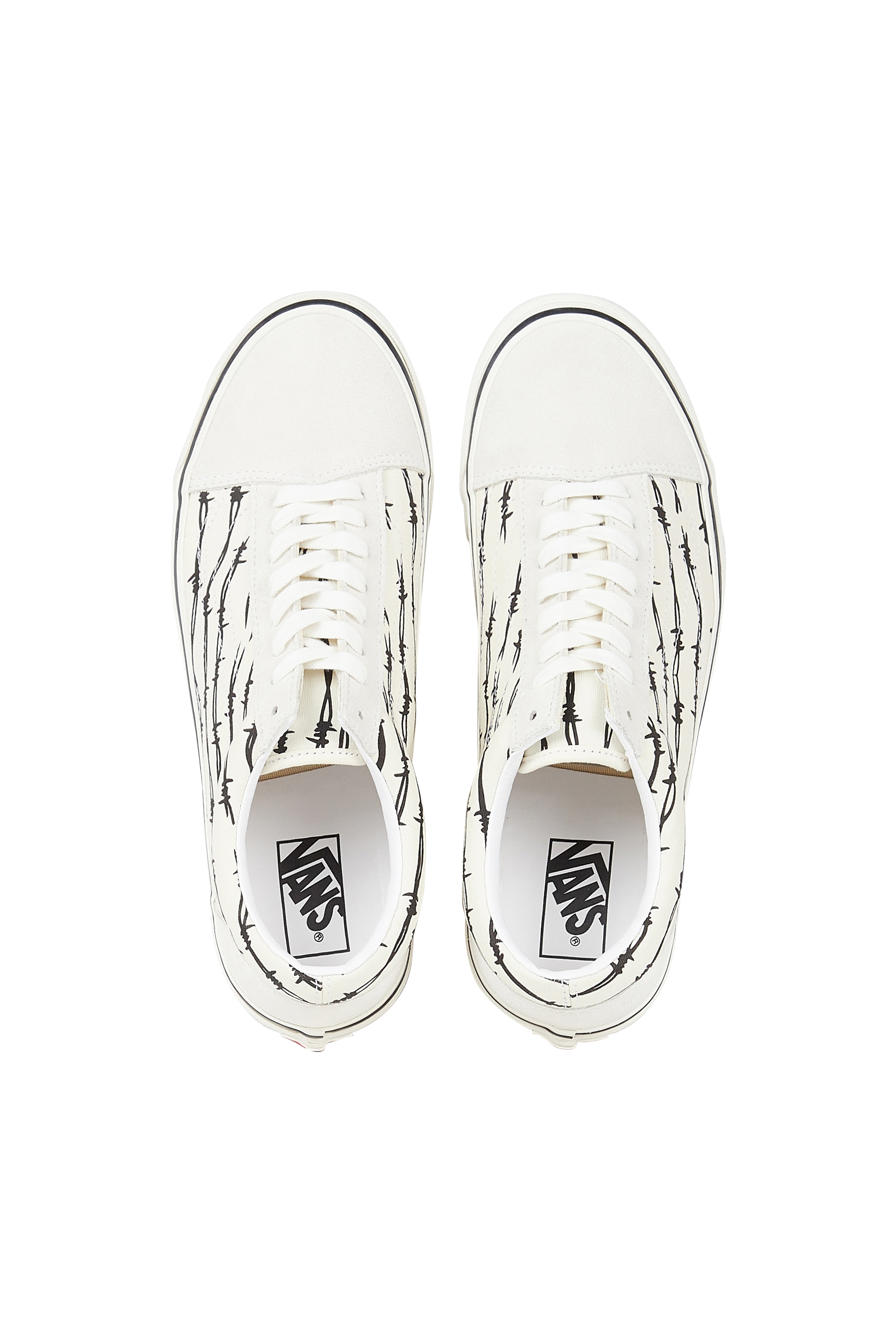 vans cuir blanc femme