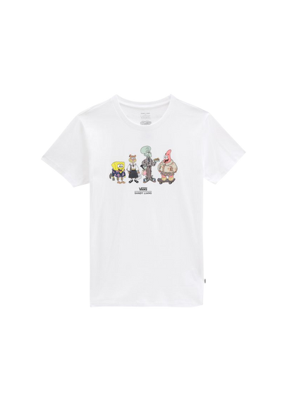 VANS T-shirt Vans x Spongebob Blanc