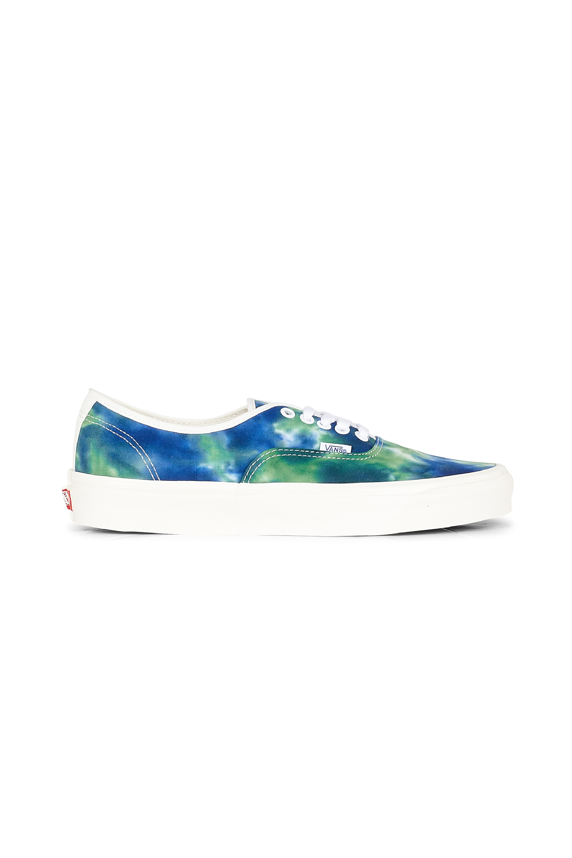 vans blanche et bleu