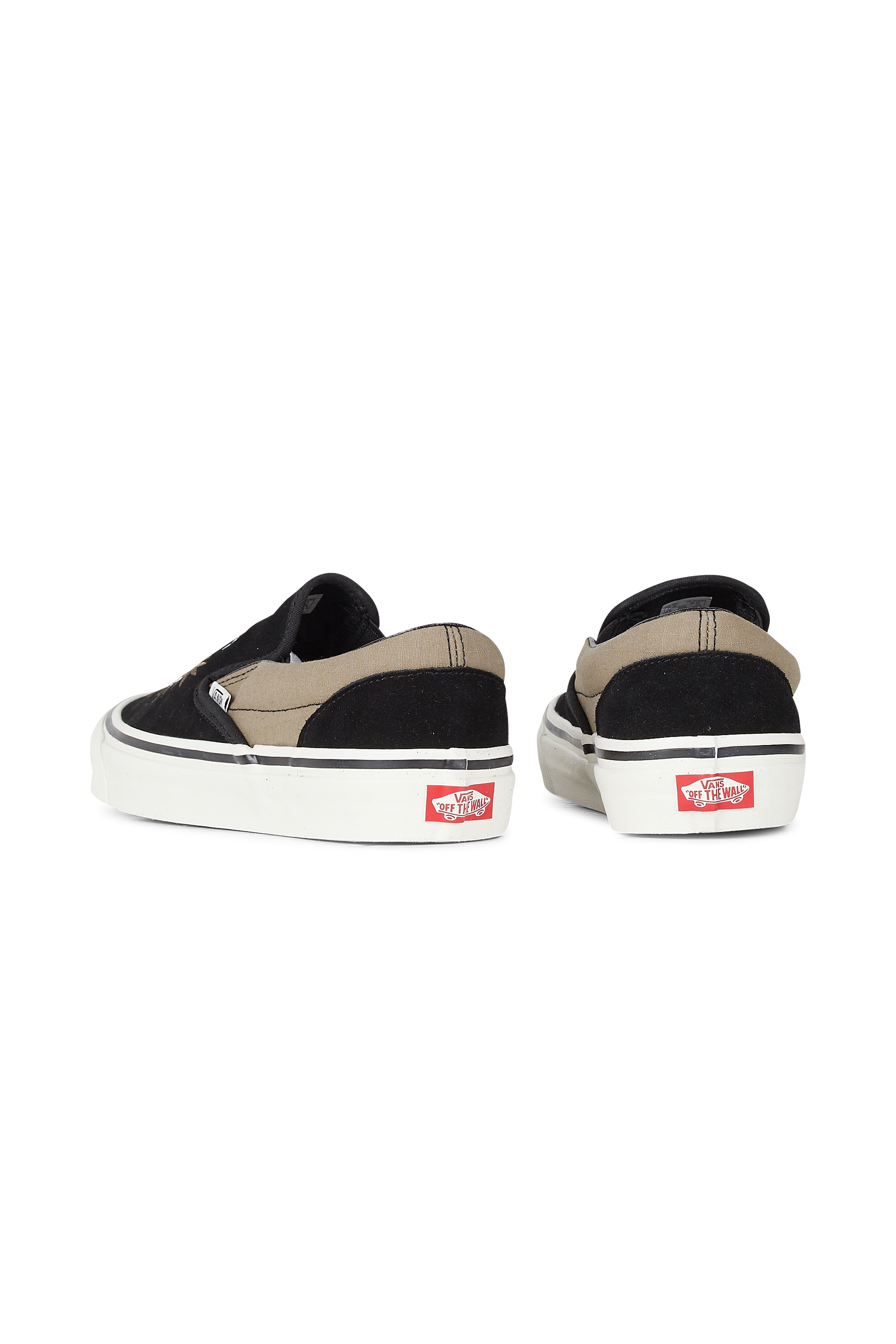 vans slip on damier multicolore