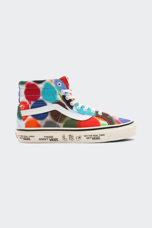 Vans femme multicolore best sale