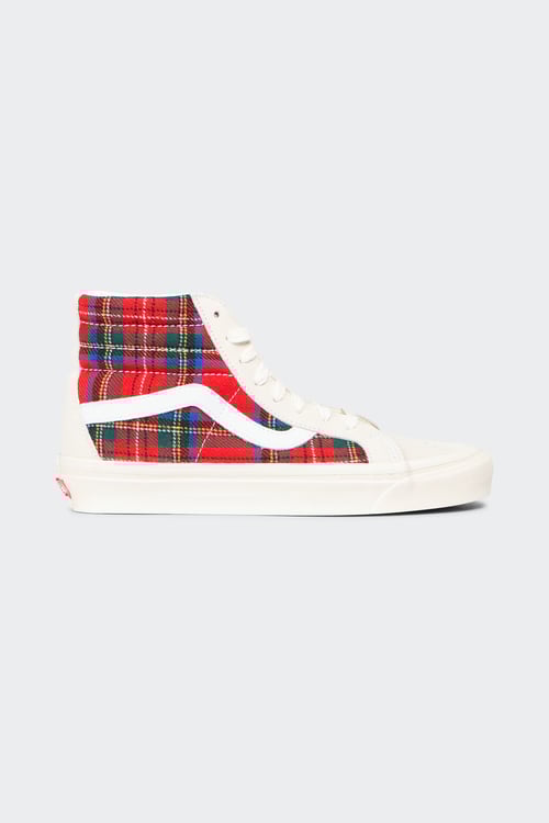 Vans sk8 hi femme deals rouge