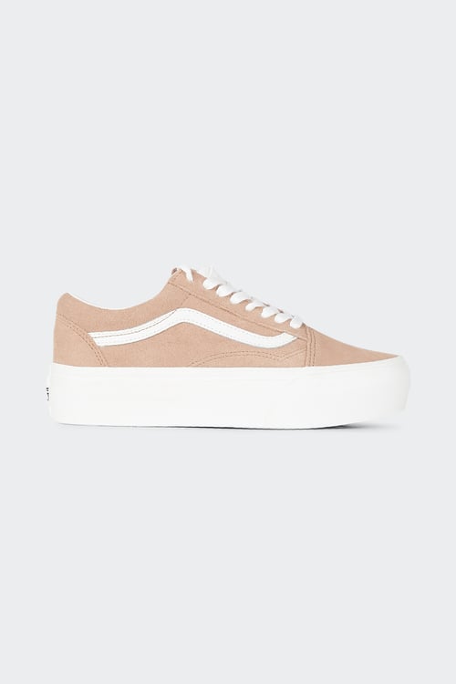 Vans old shop skool femme marron