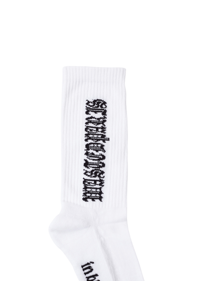 WASTED Chaussettes  Blanc