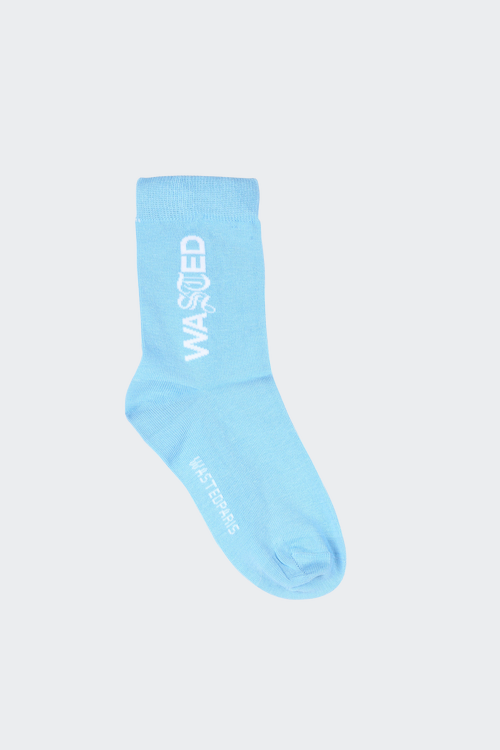 WASTED Chaussettes Bleu