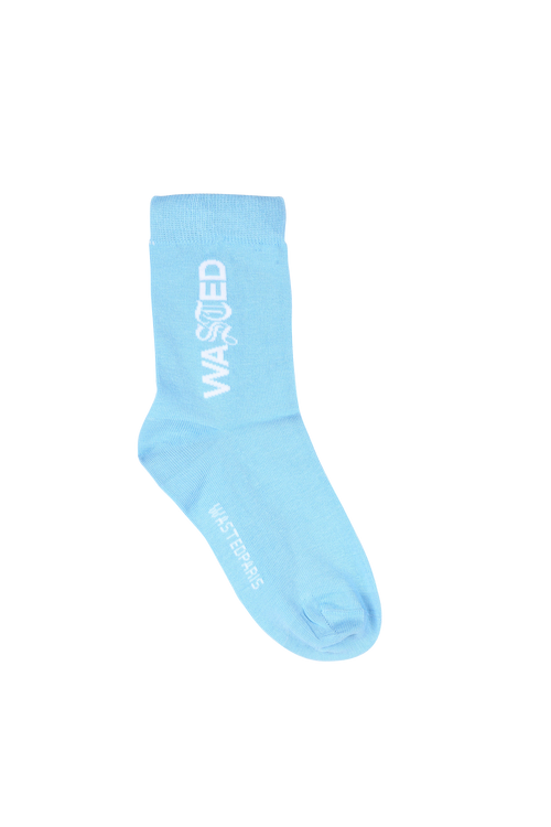 WASTED Chaussettes Bleu