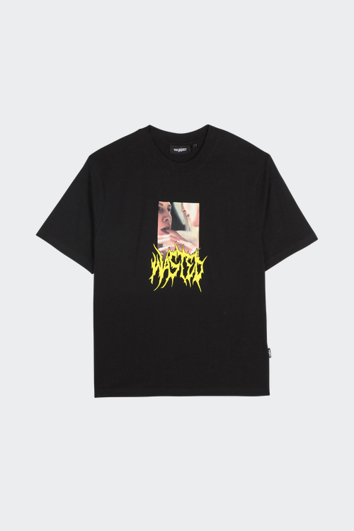 WASTED T-Shirt Noir