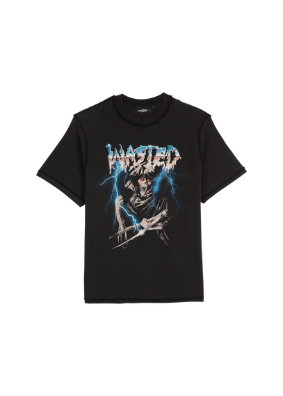 WASTED T-shirt Noir