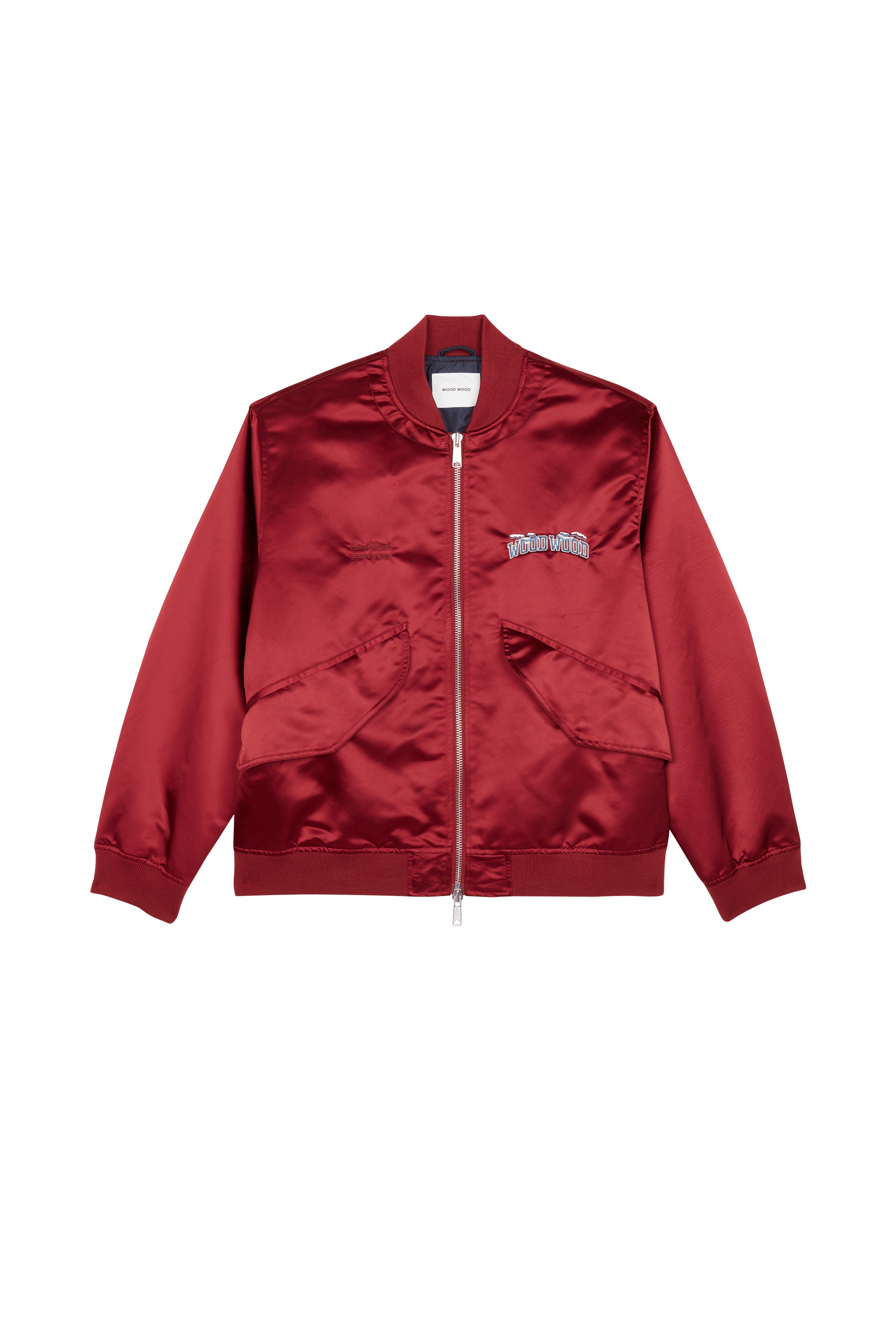 Wood Wood Homme Bomber Taille M - Rouge