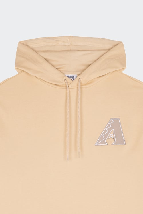 NEW ERA Hoodie Beige