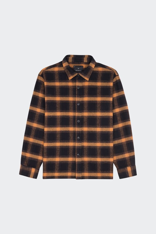 EDWIN Shirt Brown
