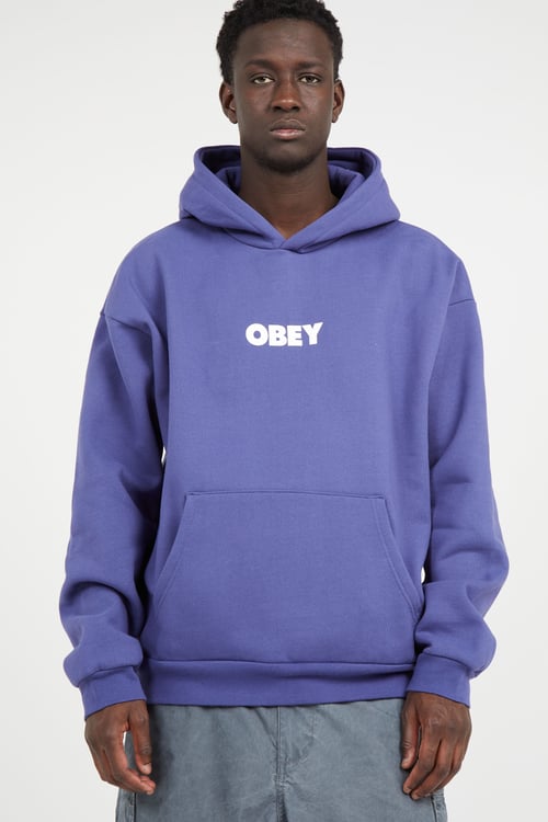 OBEY Hoodie Bleu