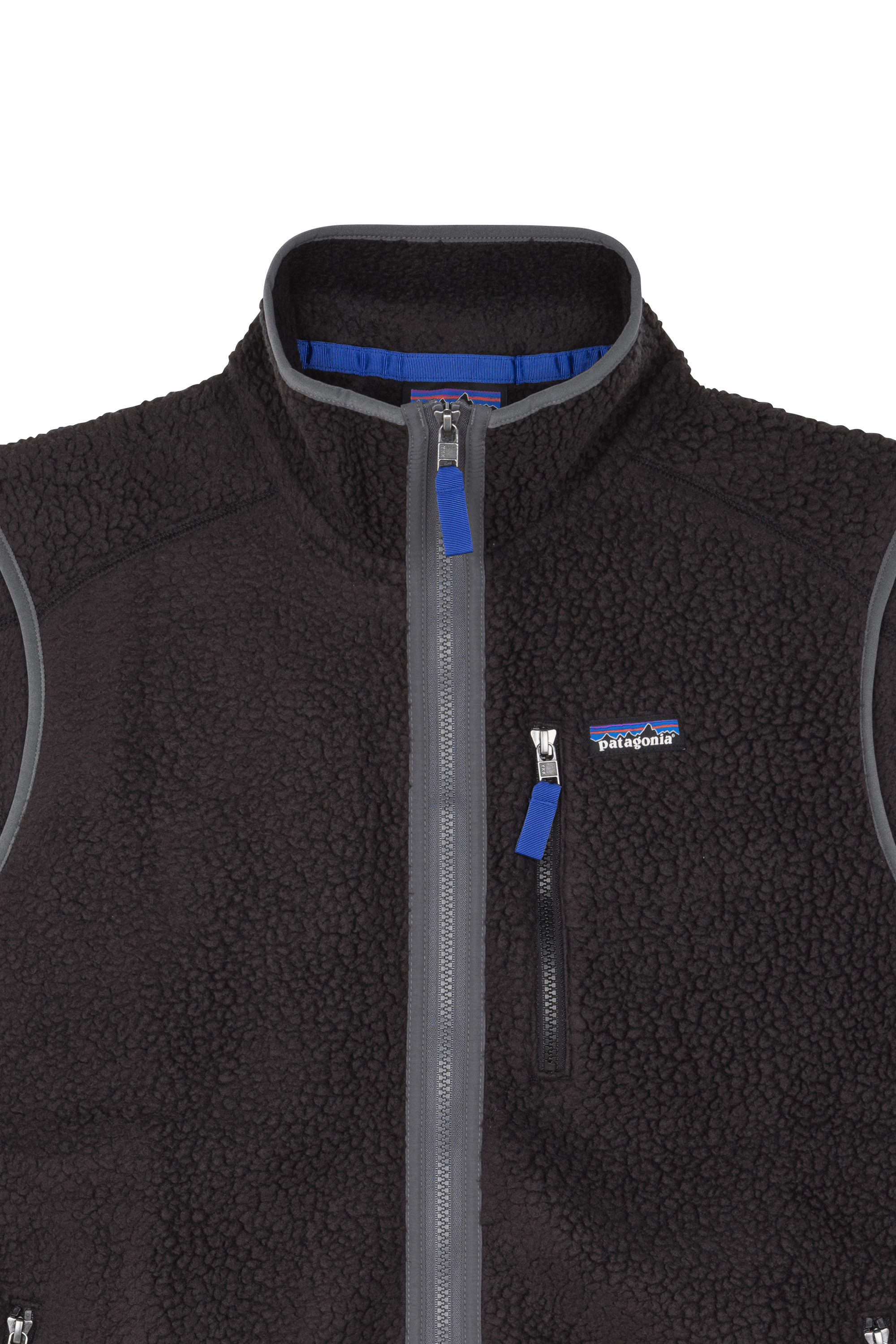 Sleeveless fleece Black