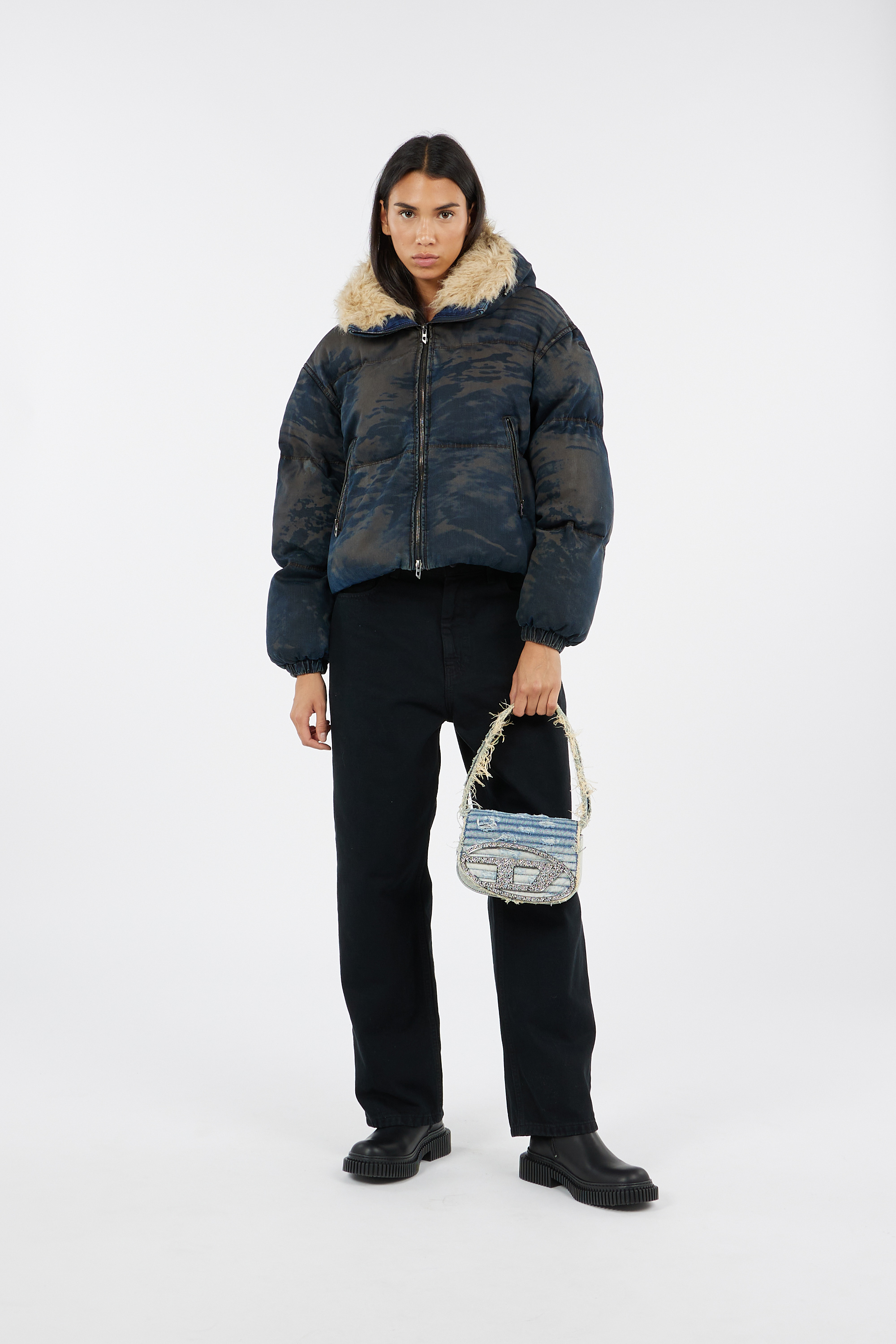 Sac porté épaule Bleu