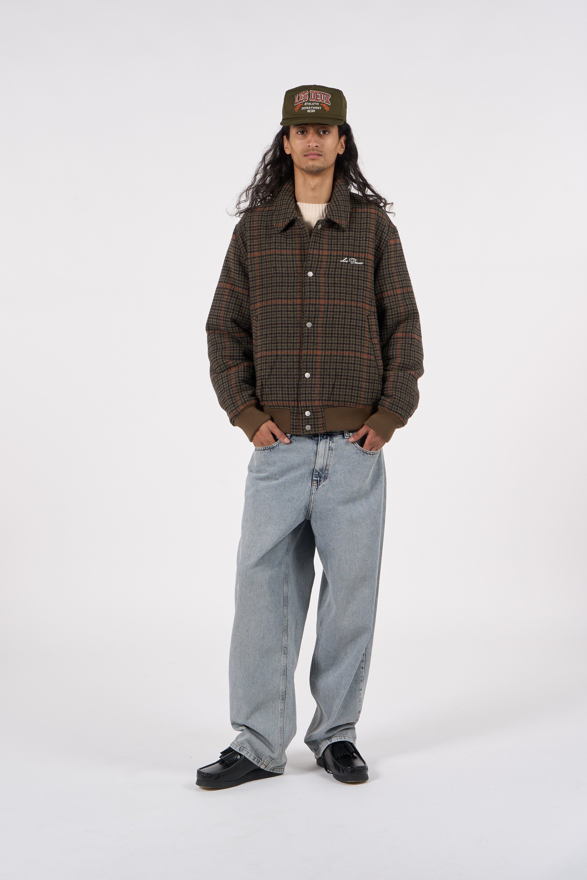 Bomber jacket LES DEUX Brown