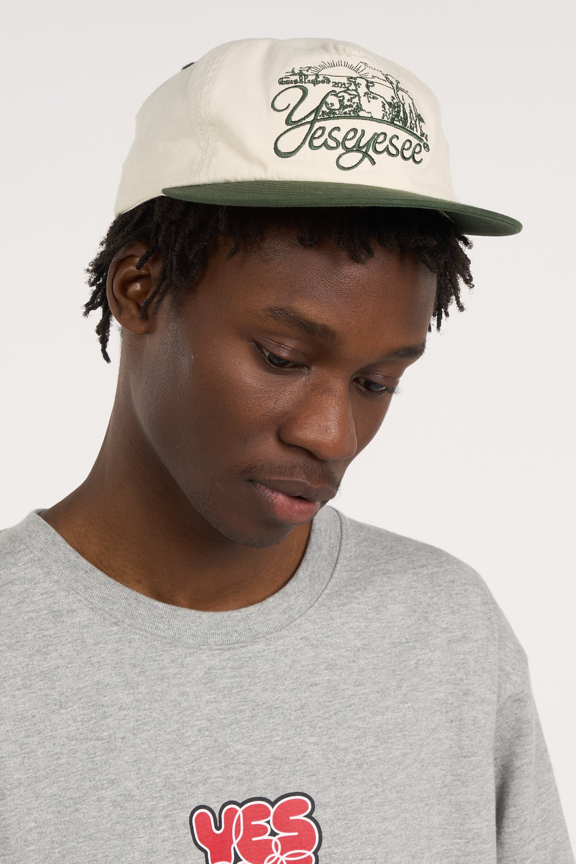 Casquette YESEYESEE Vert