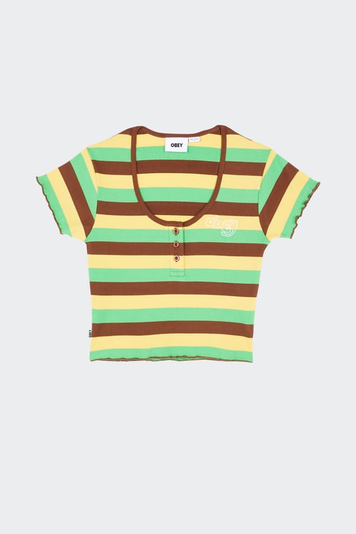 OBEY Top Multicolore