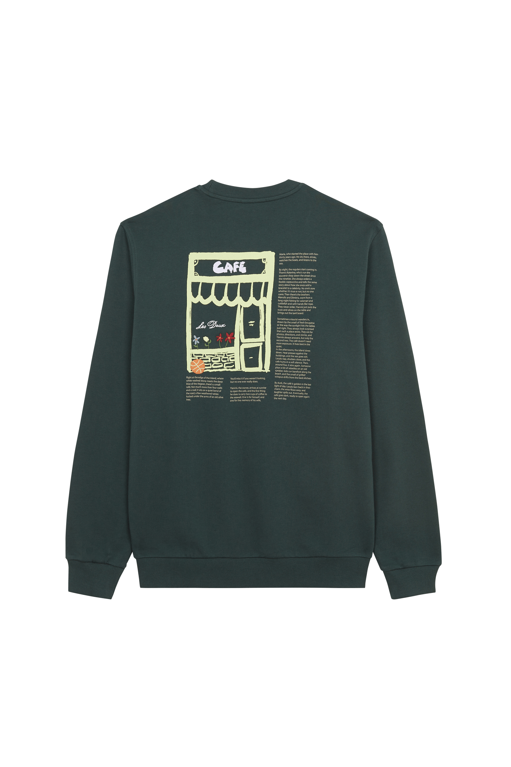 Sweatshirt | Green LES DEUX Men