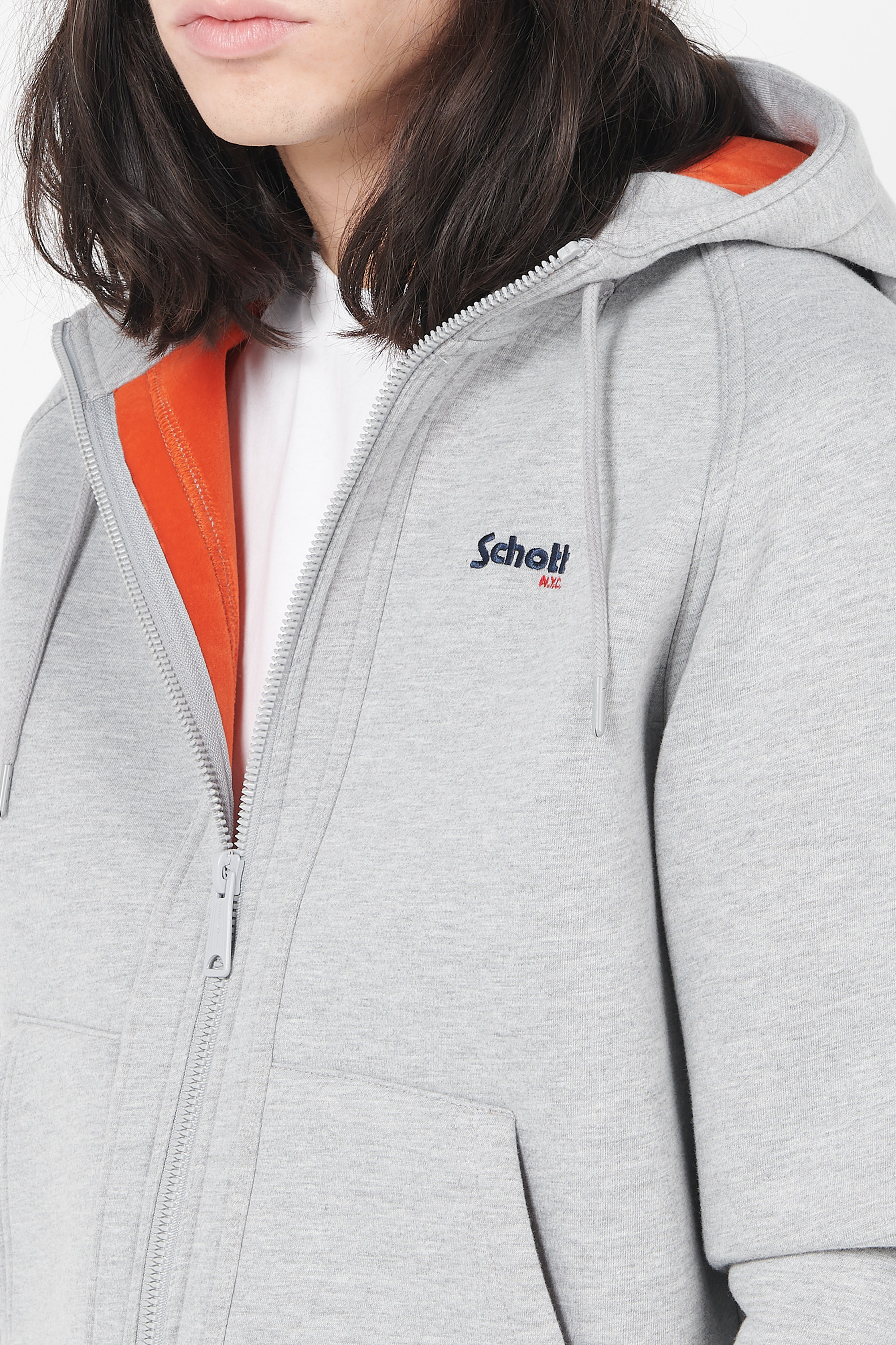Veste | Gris SCHOTT Homme