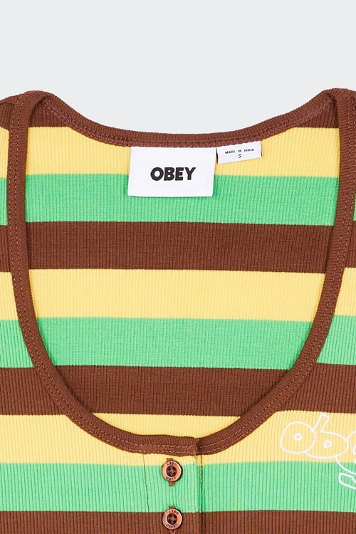 OBEY Top Multicolore