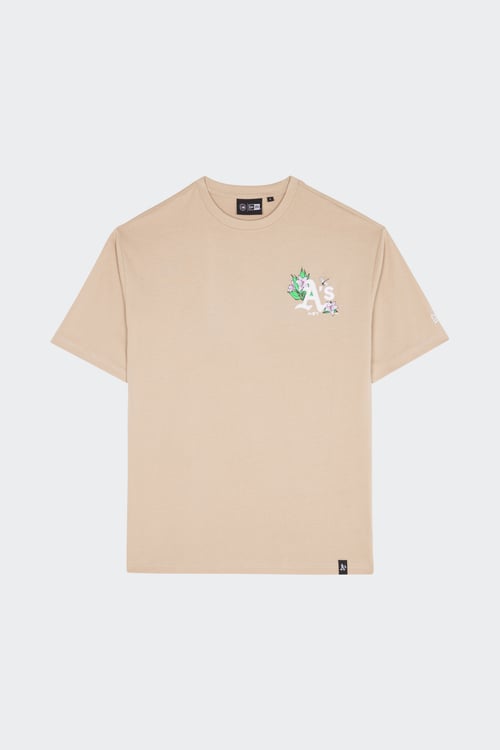 NEW ERA T-shirt Beige