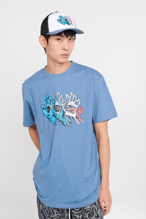 SANTA CRUZ T-shirt Bleu