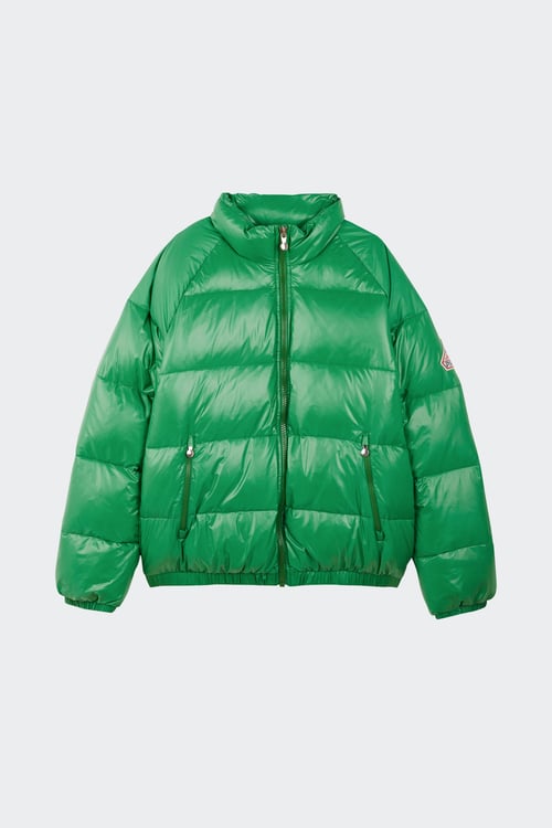 PYRENEX Lightweight quilted padded jacket with high neck Green