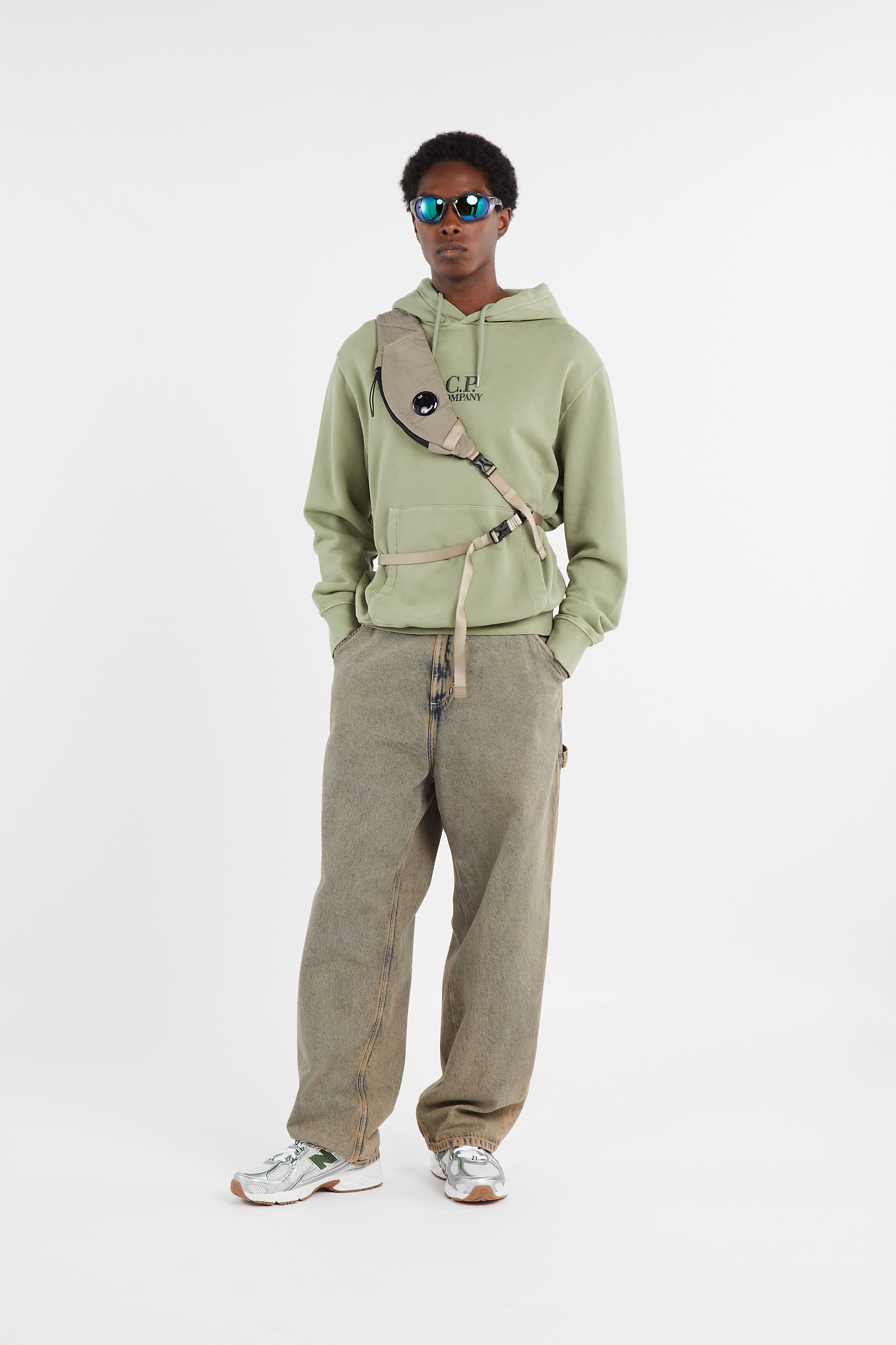 sac bandoulière Kaki