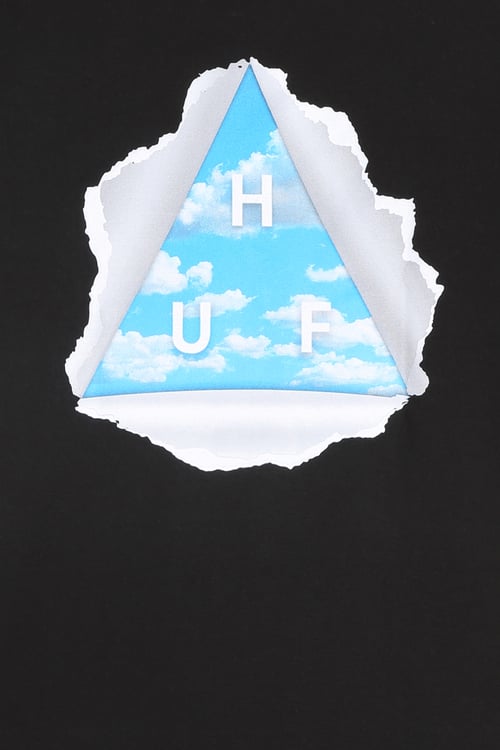 HUF T-SHIRT Noir