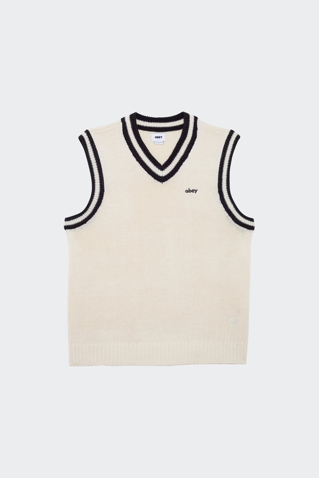 Pull Sans Manches Beige Obey Homme Citadium