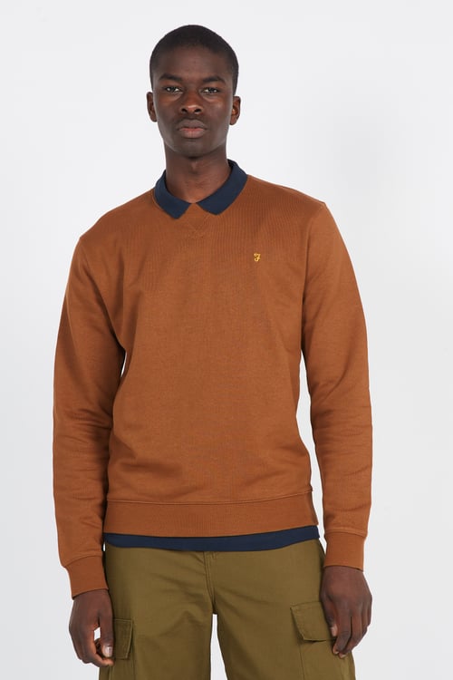FARAH Sweatshirt Marron