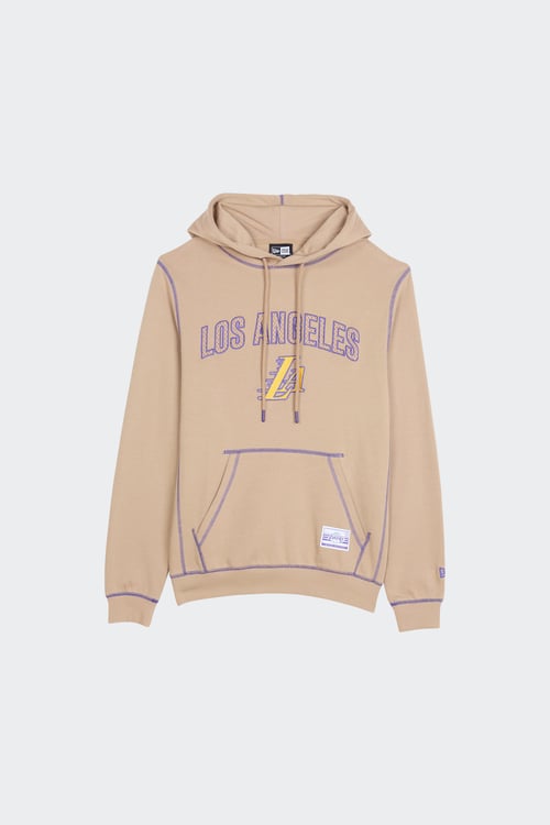 NEW ERA Hoodie Beige