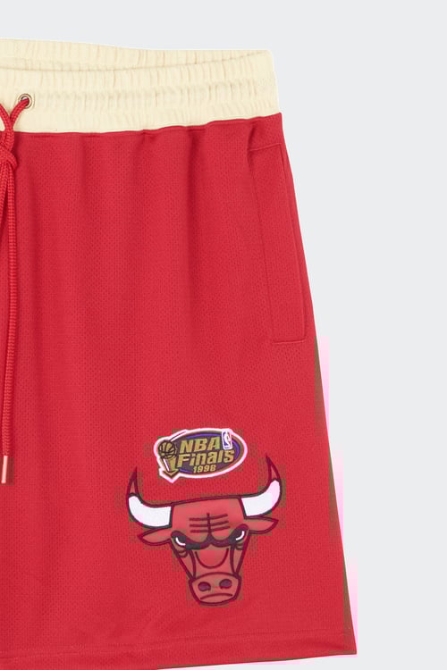 MITCHELL & NESS Short Rouge