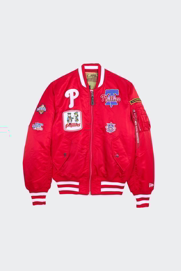 Bomber rouge femme sale