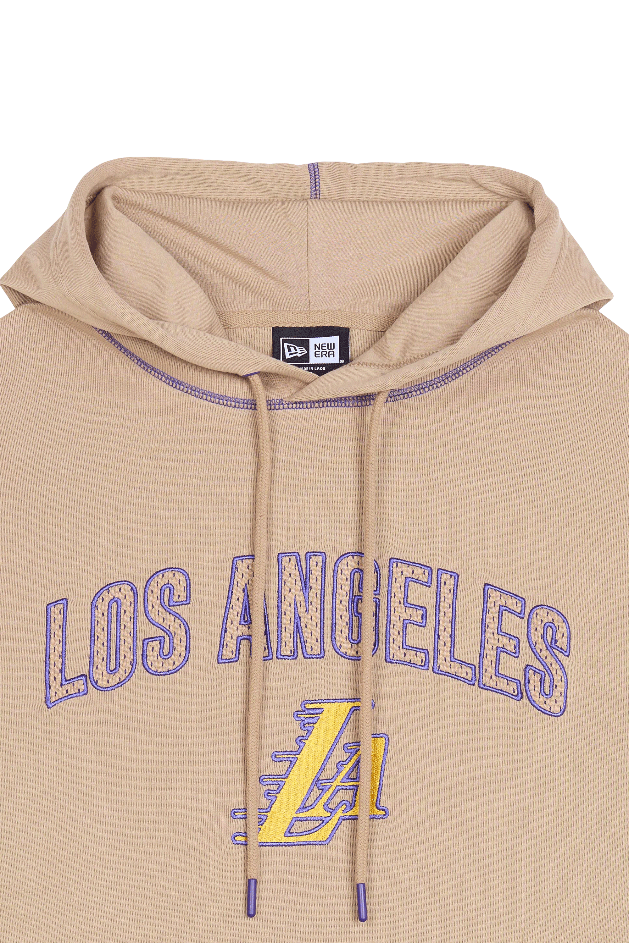 Hoodie NEW ERA Beige