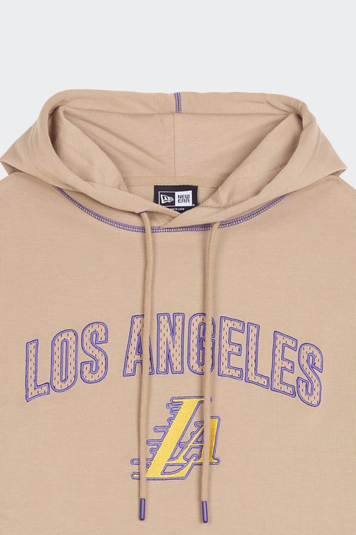 NEW ERA Hoodie Beige