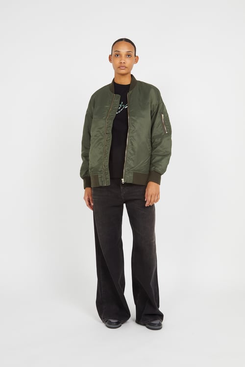 SCHOTT Veste bomber Vert