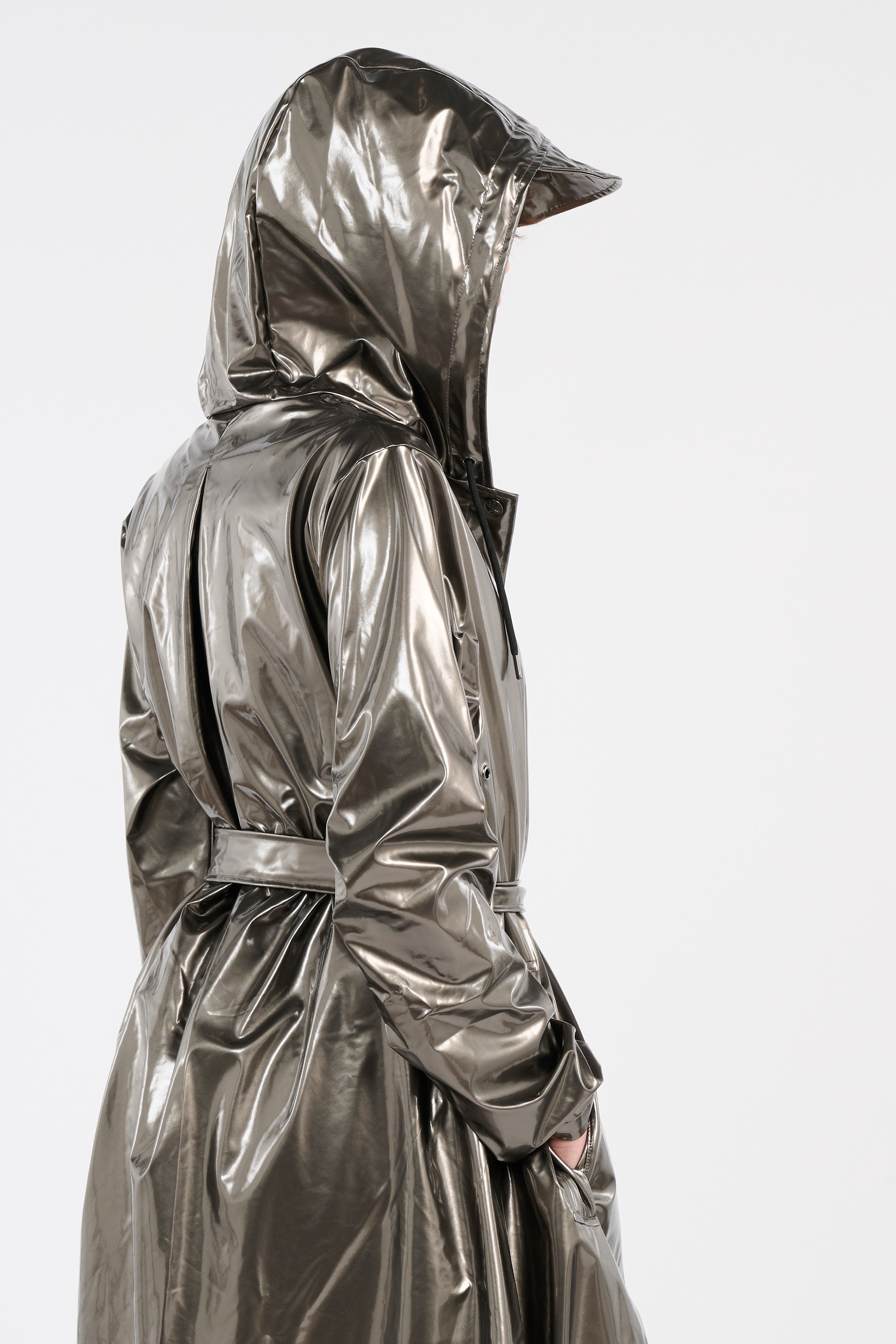 Imperméable Argent
